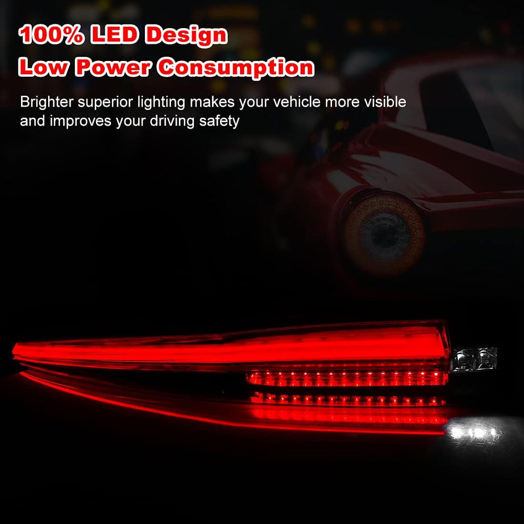 Clear LED Tail Lights Assembly for Cadillac Escalade ESV Y50337