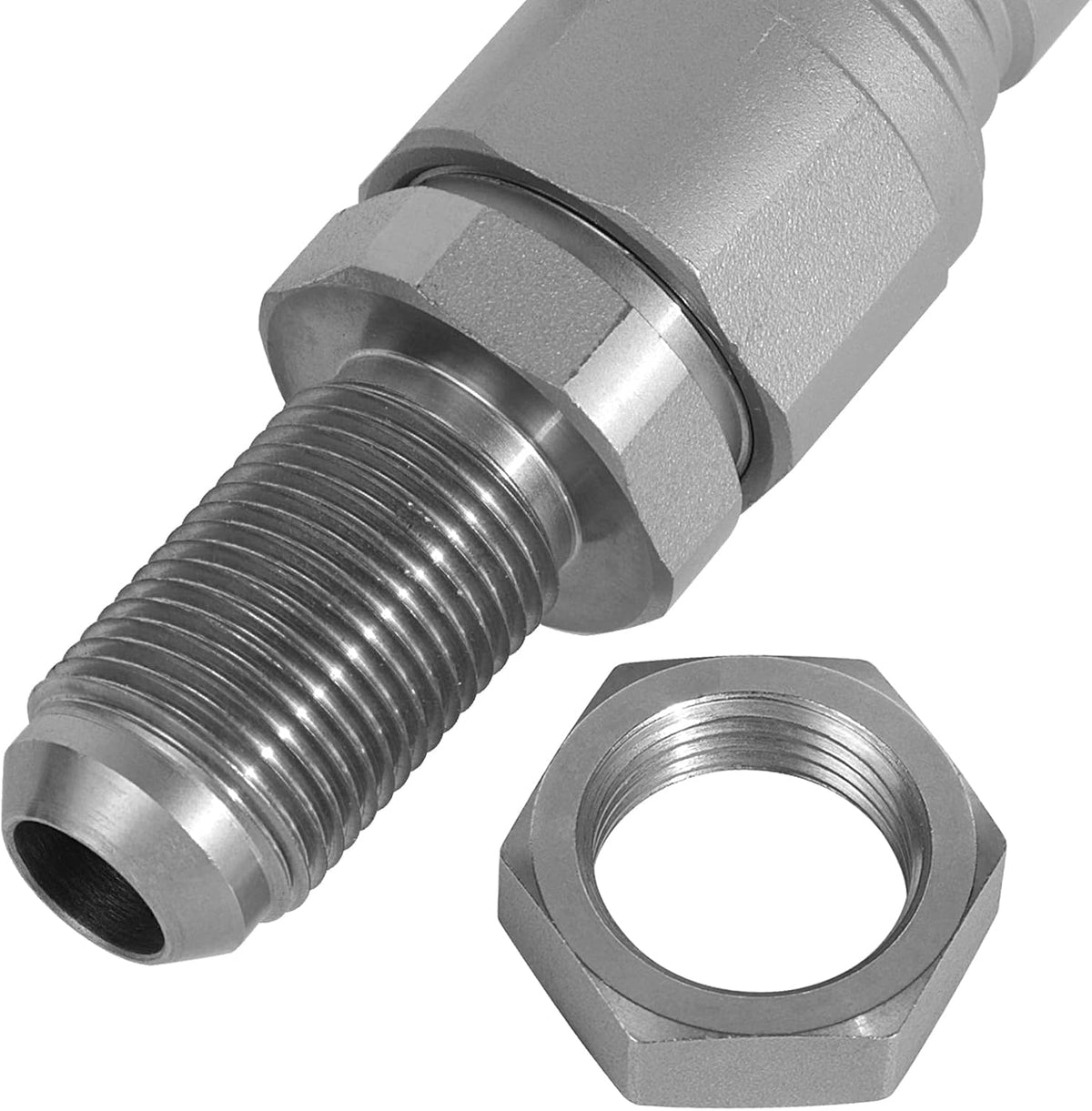 1/2" Body ISO 16028 Flat Face Hydraulic Quick Connect Couplers, 5/8″ JIC Thread, Pack of 2 Q146197