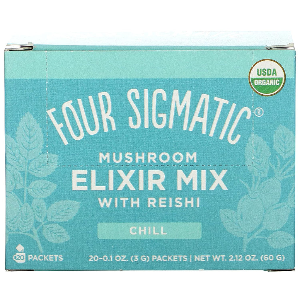 Reishi Mushroom Elixir, USDA Organic, 20 Count D5288