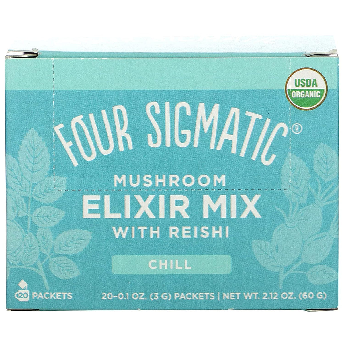 Reishi Mushroom Elixir, USDA Organic, 20 Count D5288