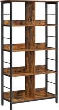 4-Tier Bookcase with 8 Cubes U2611