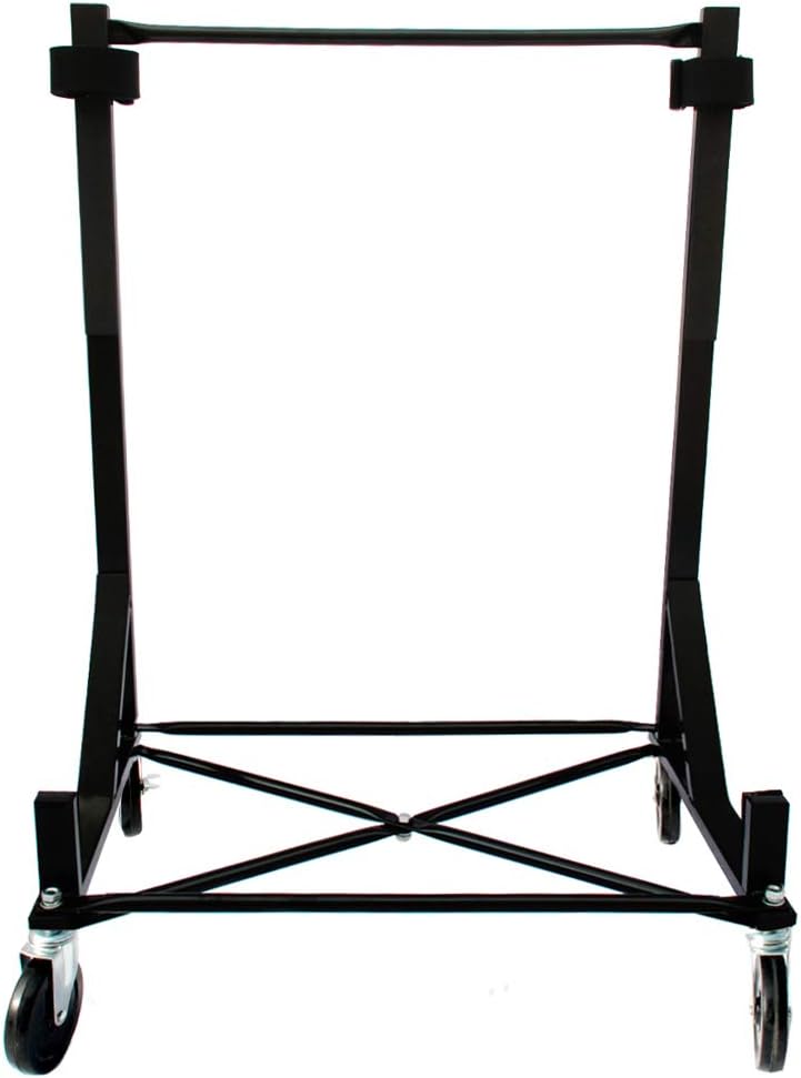 Heavy-duty Hardtop Stand Storage Cart with Castors and Strap M96967