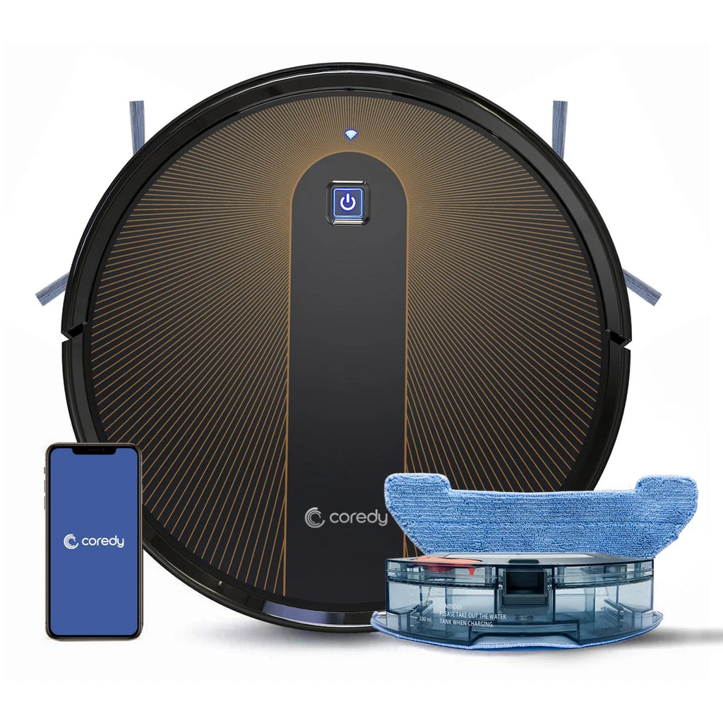 Robot Vacuum Cleaner and Mop, 2200Pa Suction N8484