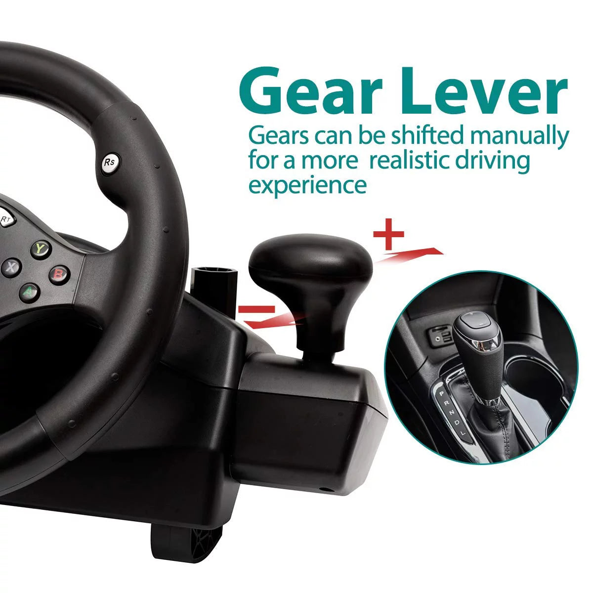 270 ° PC Racing Steering Wheel W43394