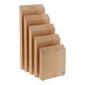 Magnetic Knife Block in Natural Beechwood Z3076