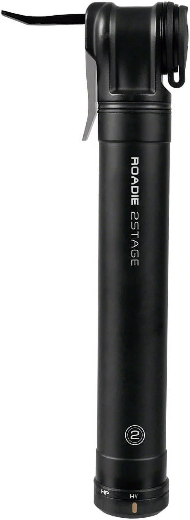 Roadie Mini Pump, 2Stage, 160psi, Black U3459
