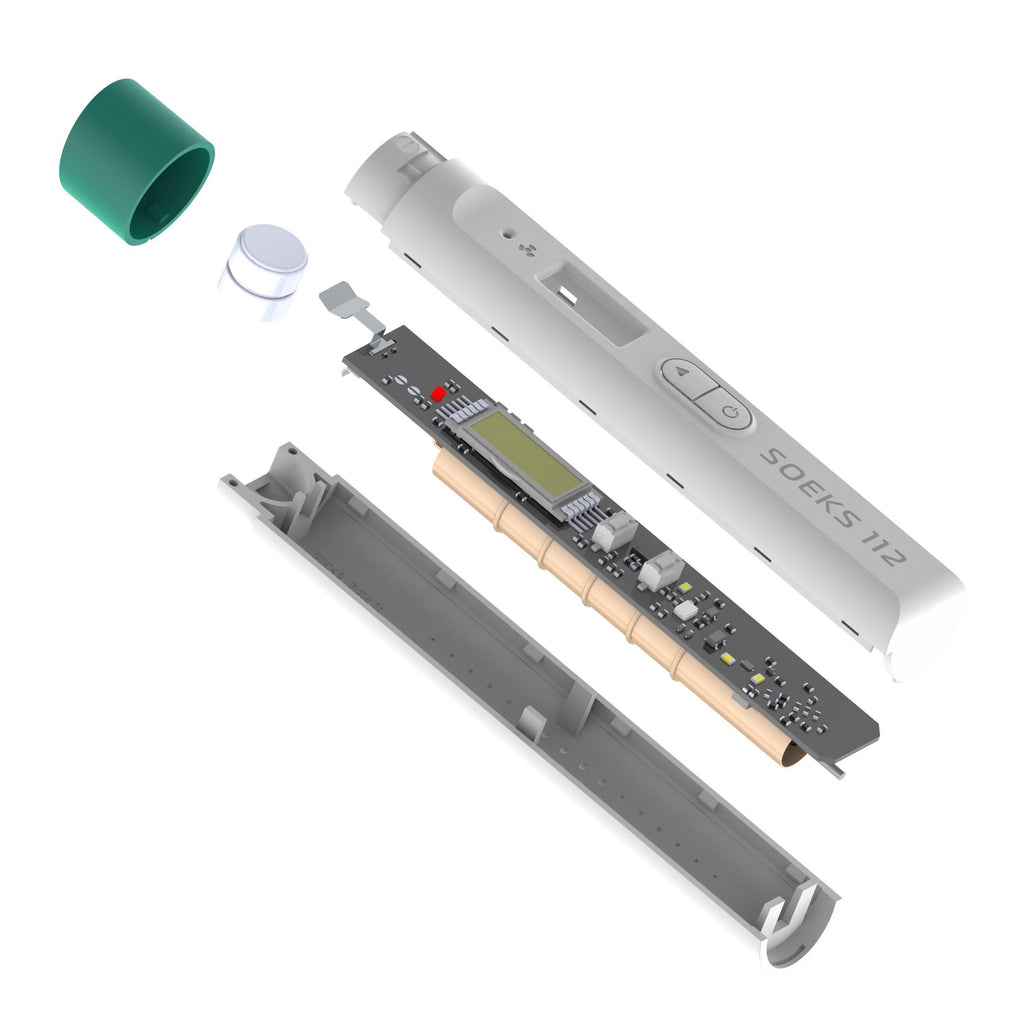 Compact Geiger Counter Nuclear Radiation Detector Dosimeter R756