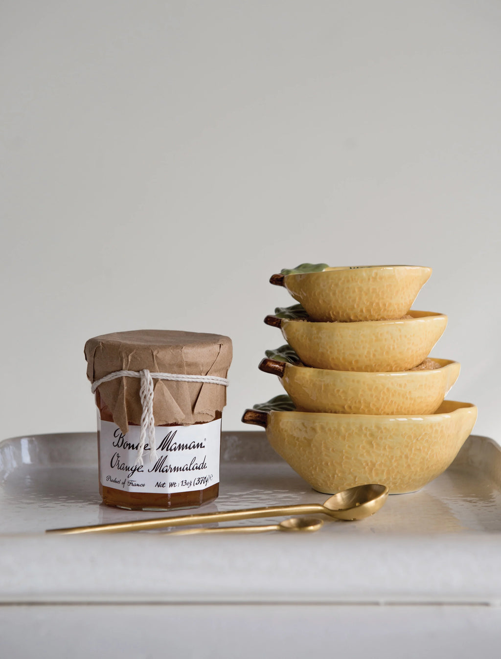 Lemon Shaped Measuring Cups Set of 4 W679