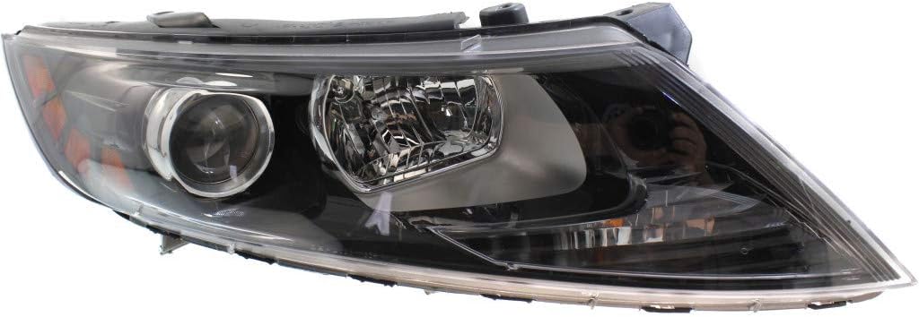 For Kia Optima Headlight 2011 Passenger Side Halogen E525156