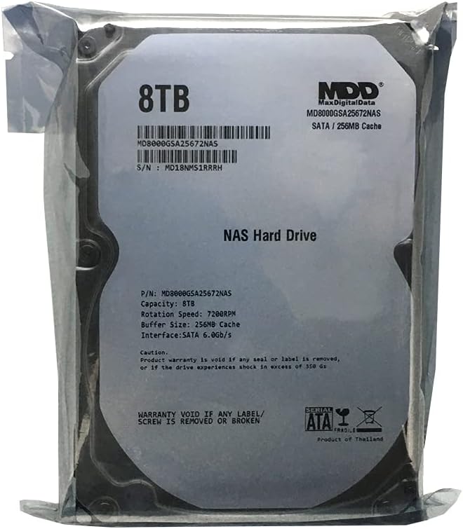 8TB 7200 RPM 256MB Cache SATA 6.0Gb/s 3.5" Internal Hard Drive X436