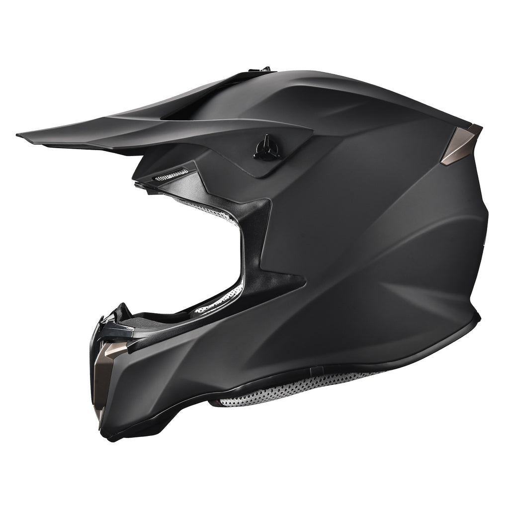 Matte Black Full Face Helmet A206
