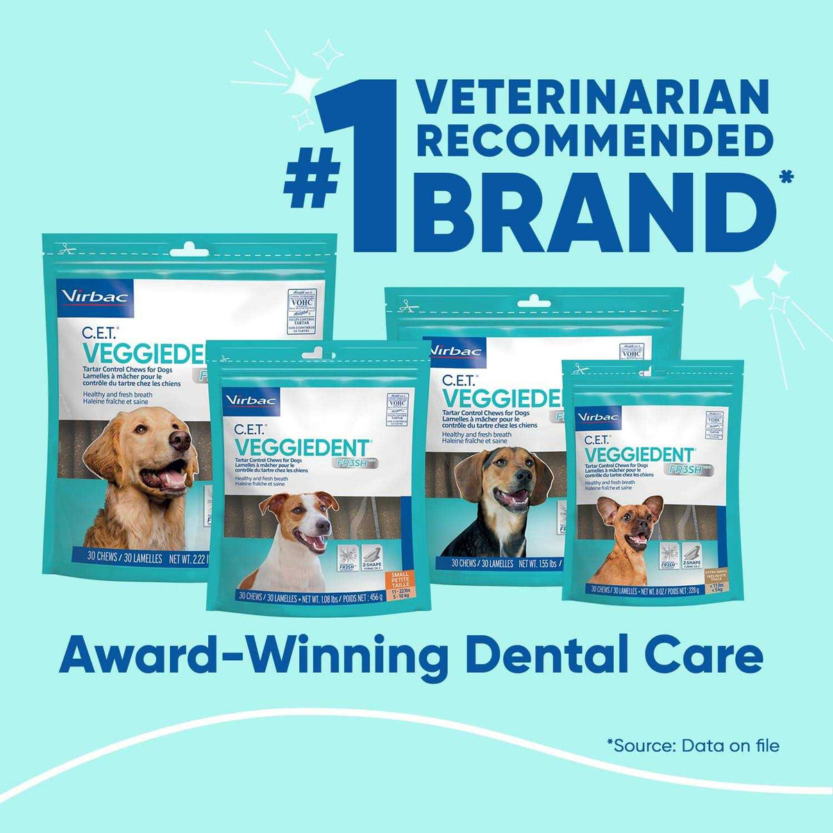 VeggieDent Tartar Control Chews for Dogs H61146