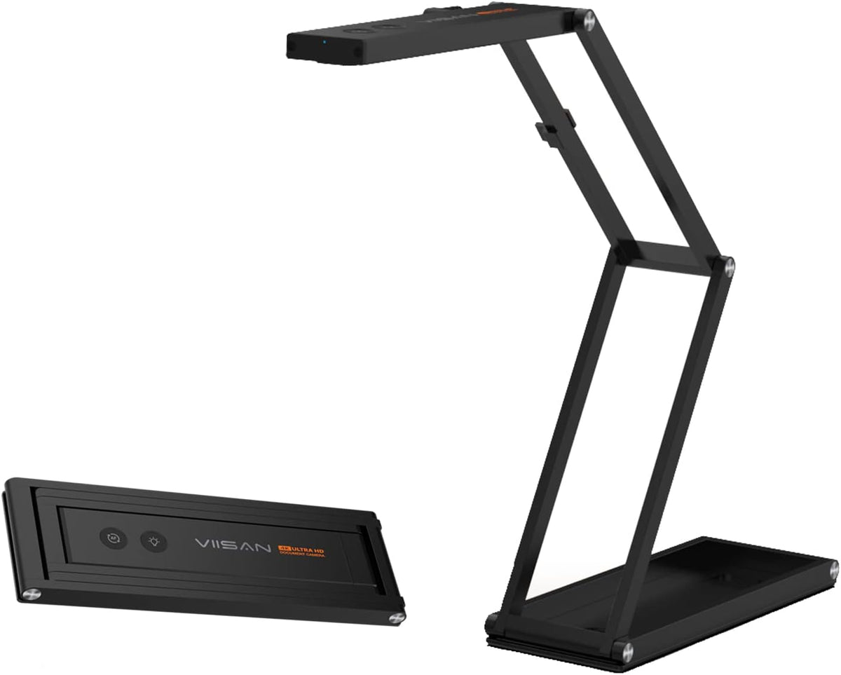 4K UHD 13MP Overhead Camera with Dual-Mode Autofocus and Built-in Microphones V686