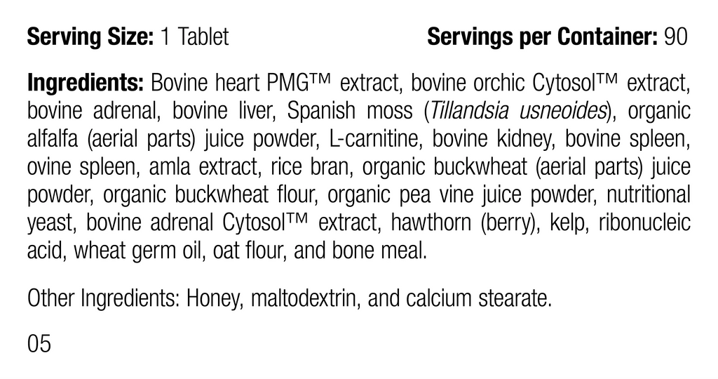 Cardiac Support Tablets I7783