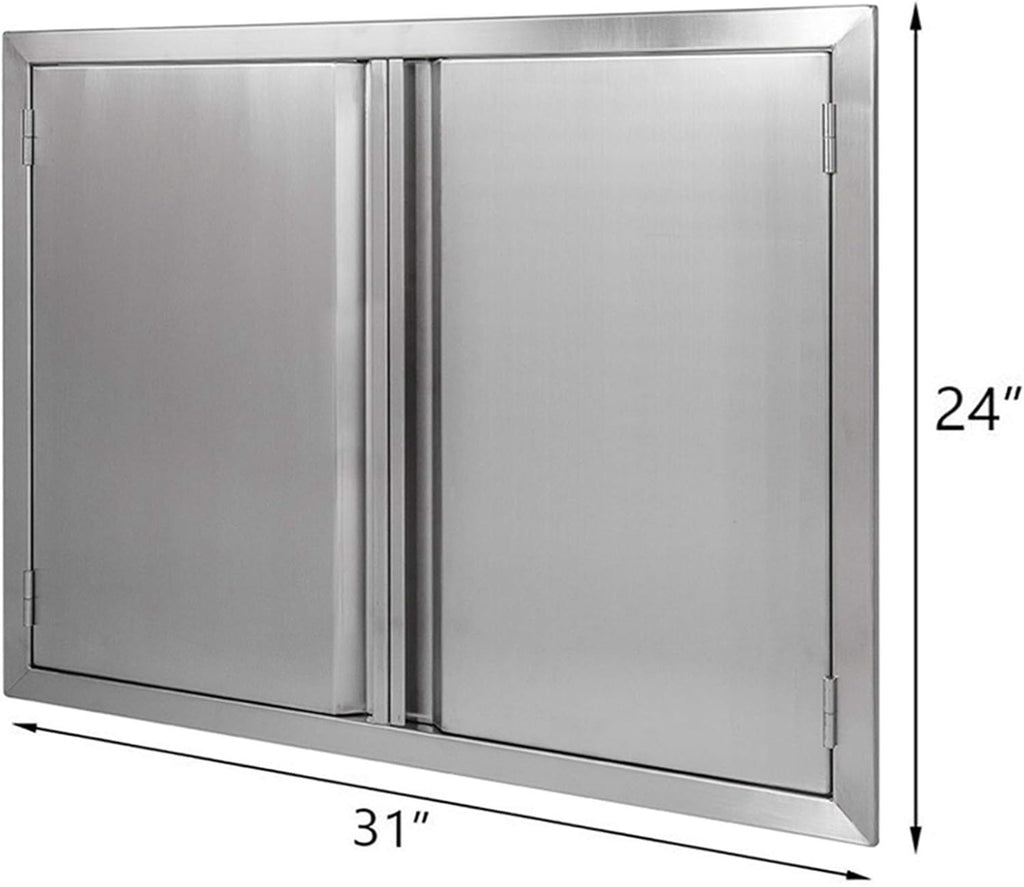 304 Brushed Stainless Steel BBQ Access Doors M65983