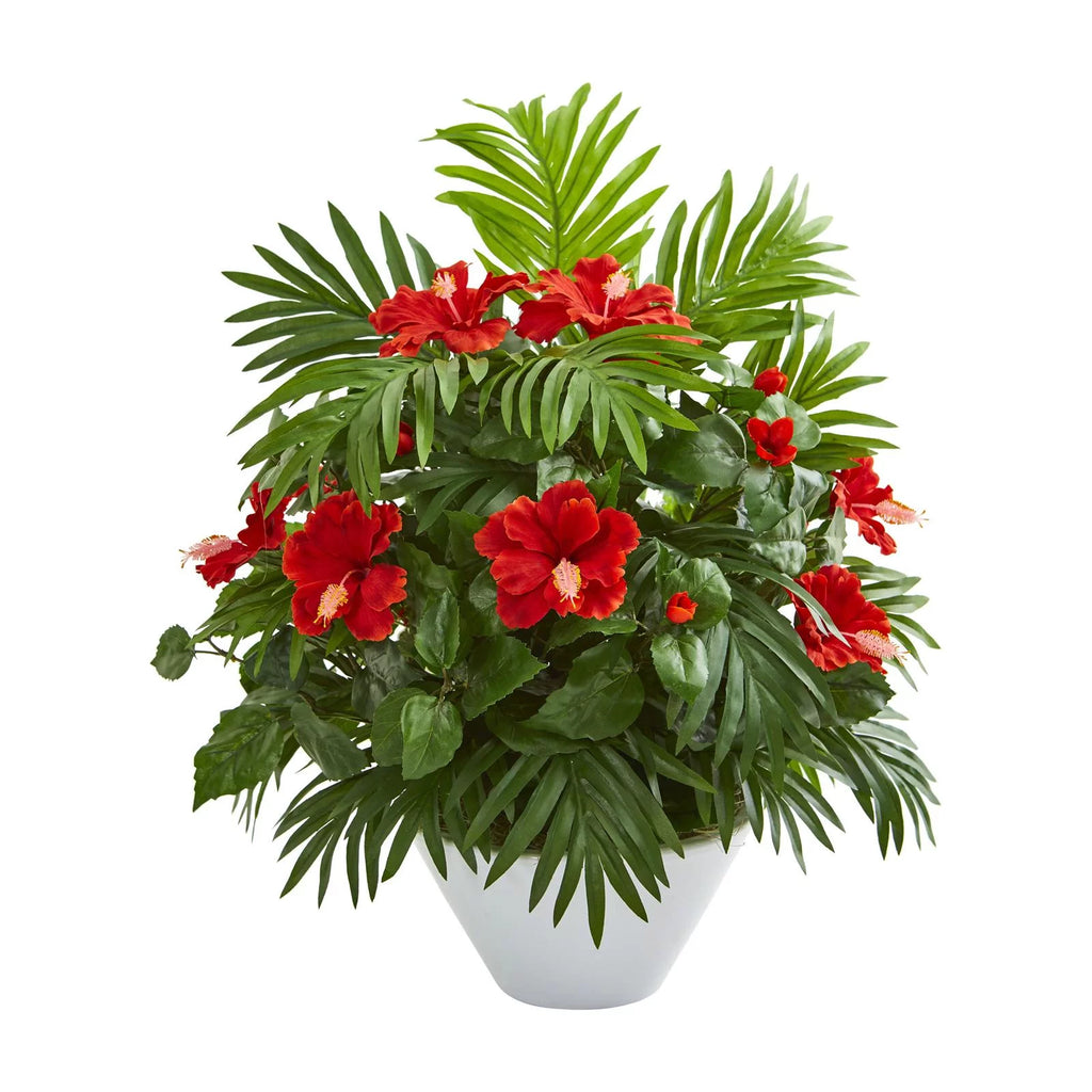 Artificial Plant in White Bowl A31850