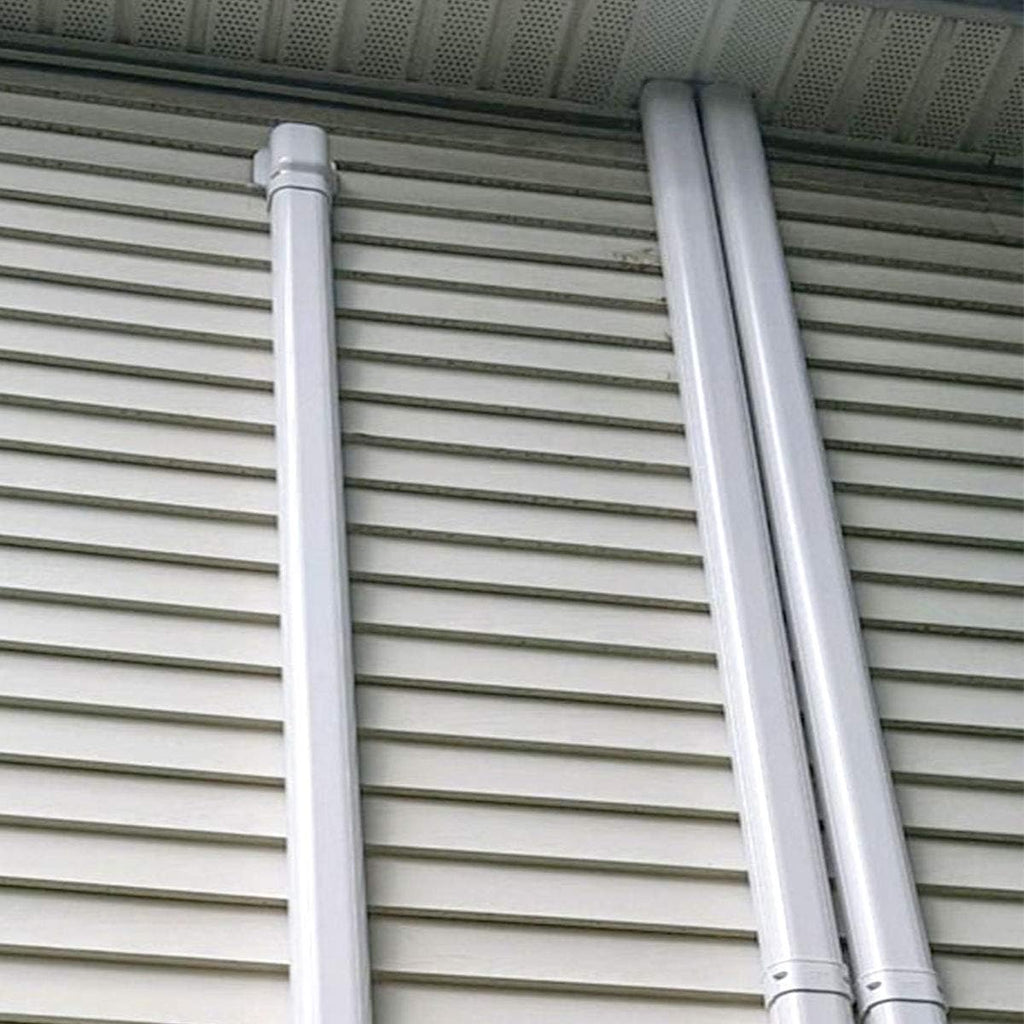 4" 7.5 Ft AC Decorative PVC Line Set Cover Kit, Pack of 2 F6719