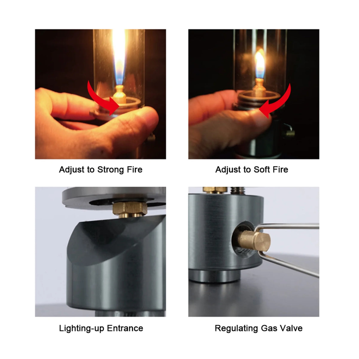 Portable Compact Butane Gas Lantern A58126