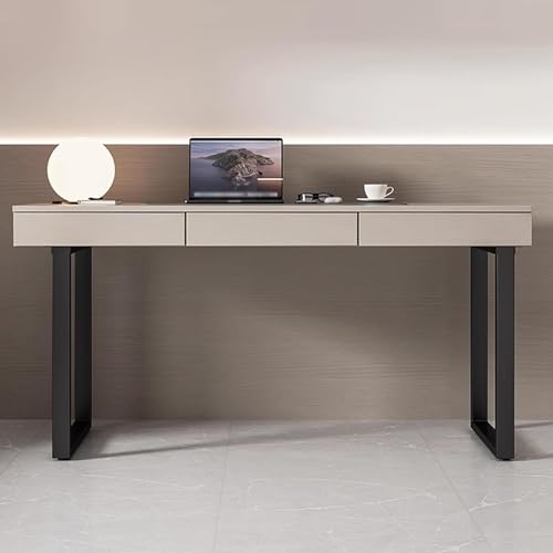 Set of 2 Black Metal Table Legs 40x60cm S7218