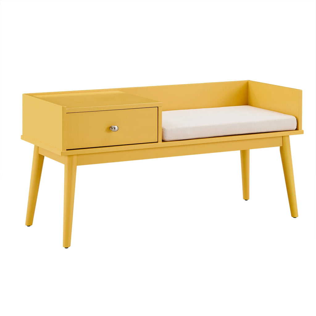 Wood Bench with 1 Drawer N91211