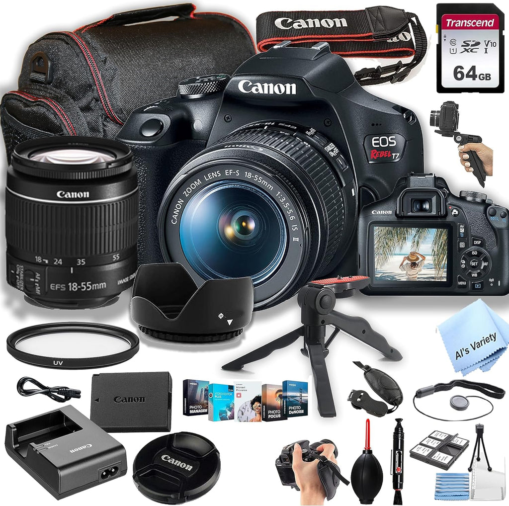 26pc DSLR Camera Bundle with 18-55mm Zoom Lens and 64GB Memory A1899