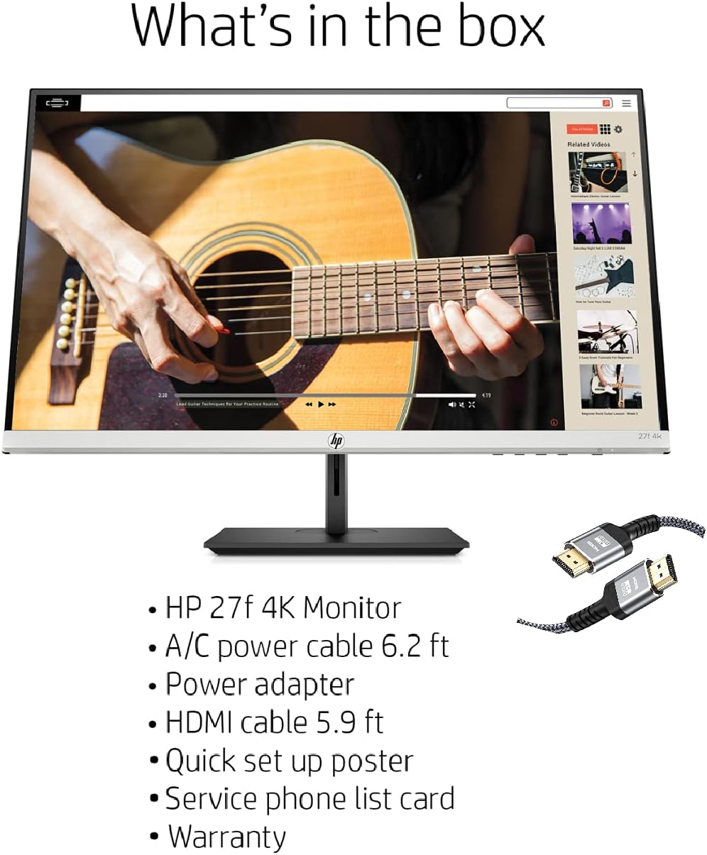 27 4K UHD IPS Monitor with HDMI DisplayPort I979648