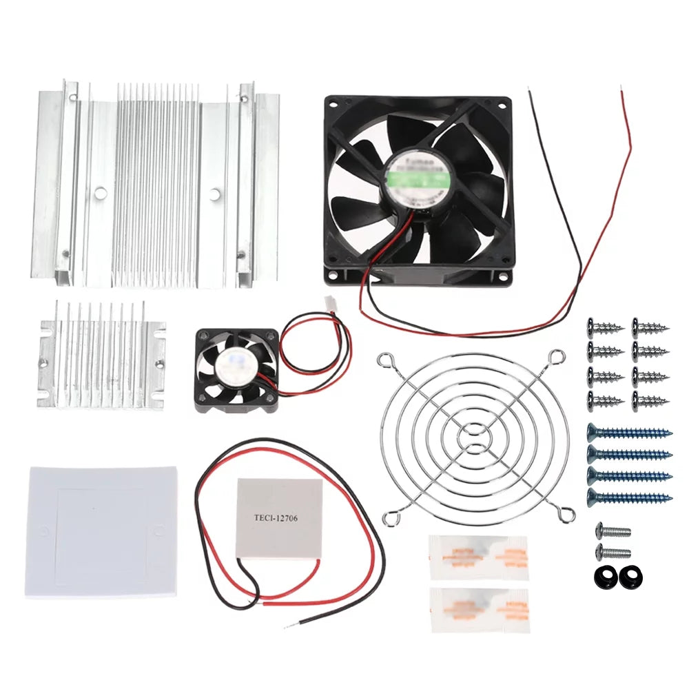 DIY Peltier Cooler Conduction Kit with Fan P75082