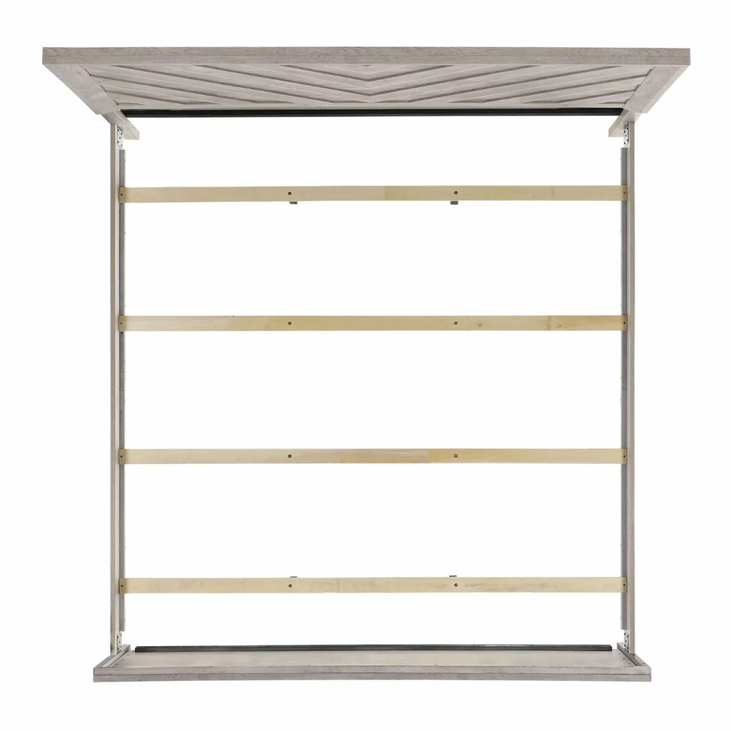 White Full Panel Bed K12311