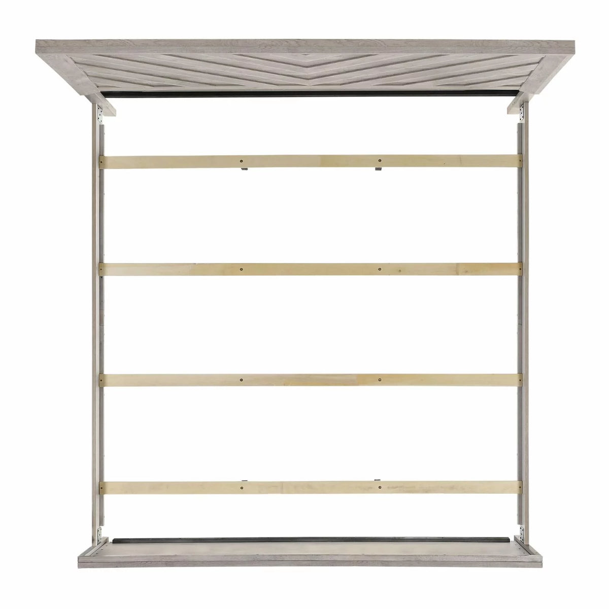 White Full Panel Bed K12311