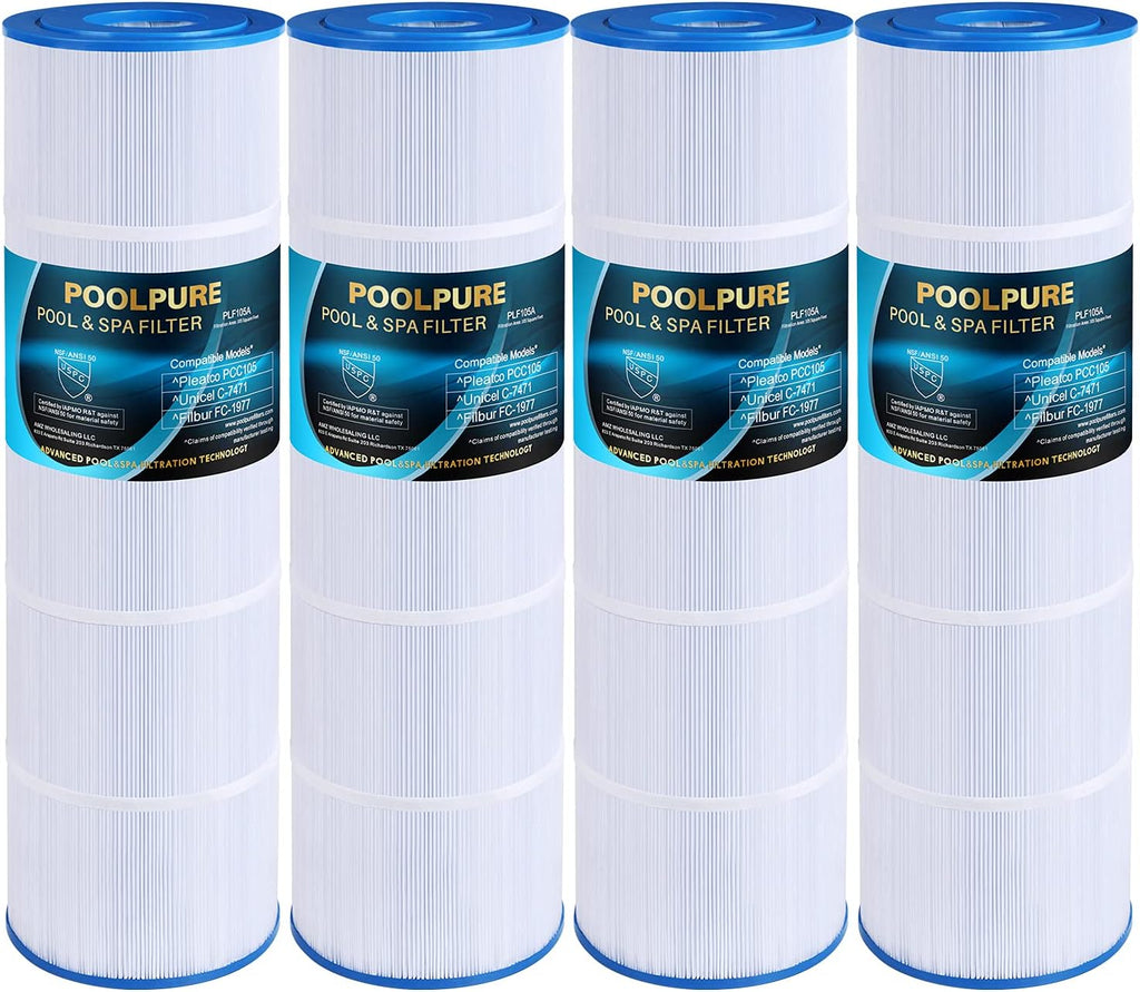 Pack of 4 Pool Filter Cartridge X4234
