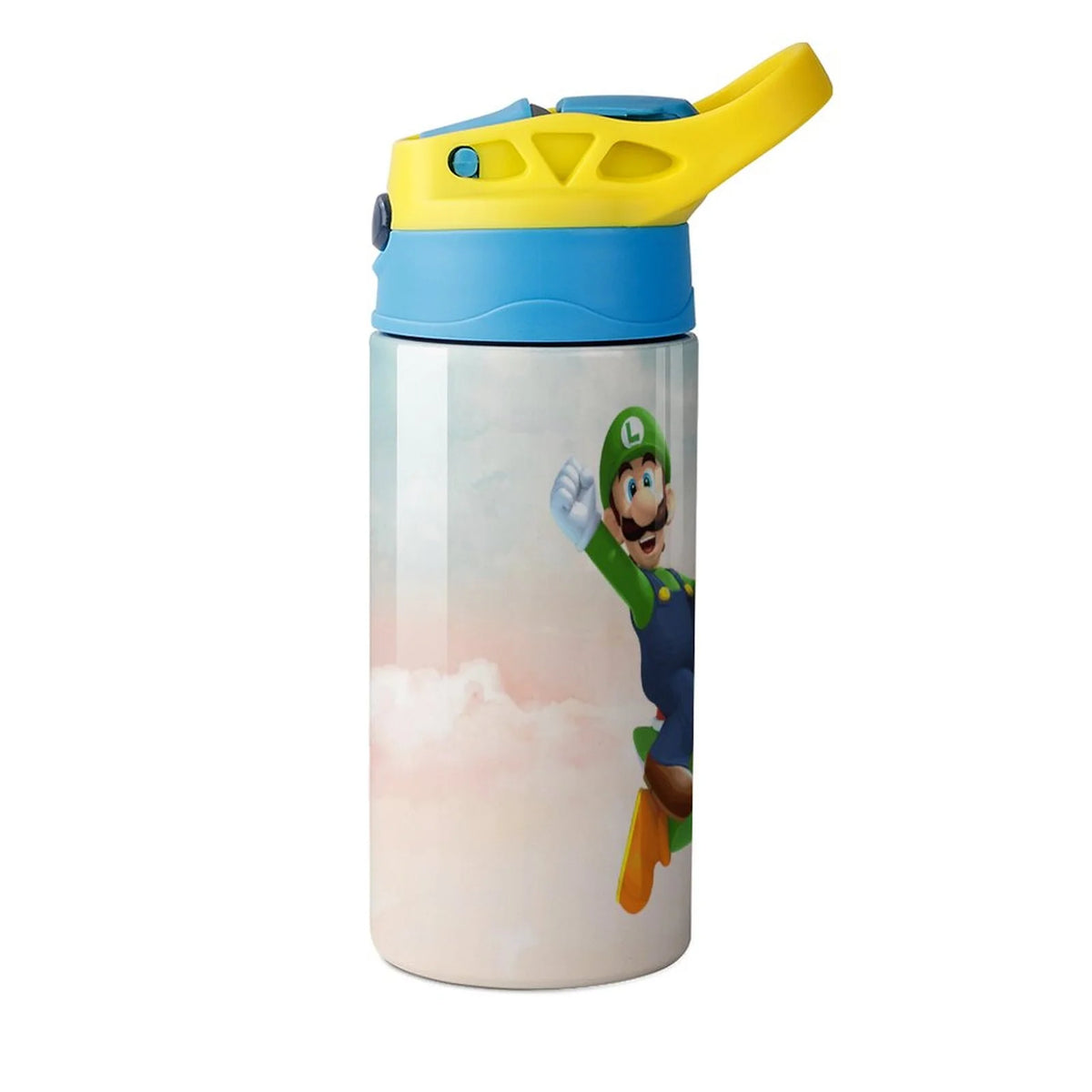 Insulated Water Bottle with Straw Stainless Steel Cup H85272