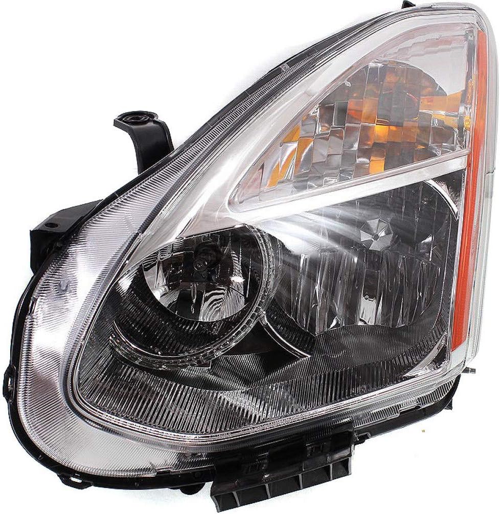 Passenger Side Halogen Headlight Assembly for Nissan Rogue 08 I618