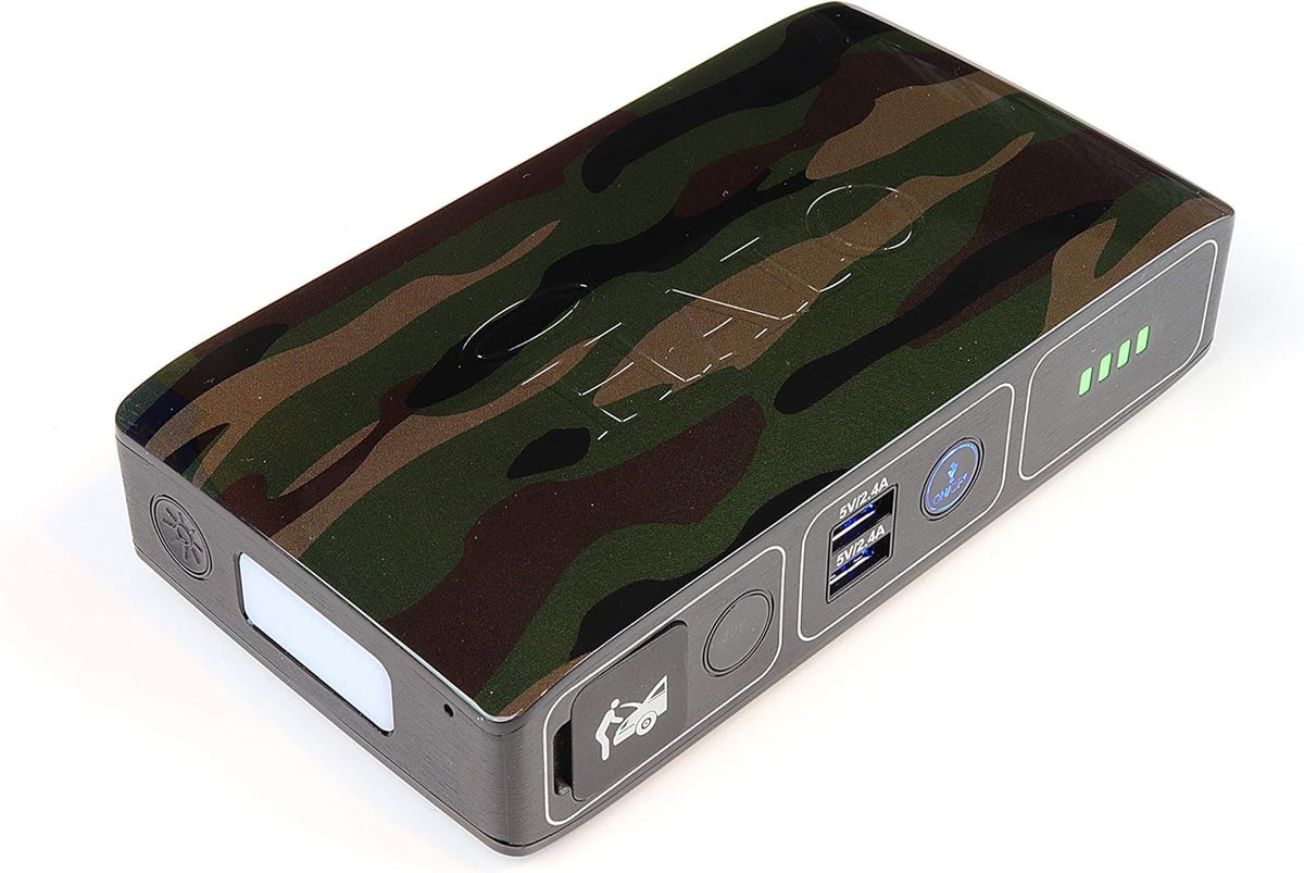 Navy Portable Car Jump Starter with 2 USB Ports H361