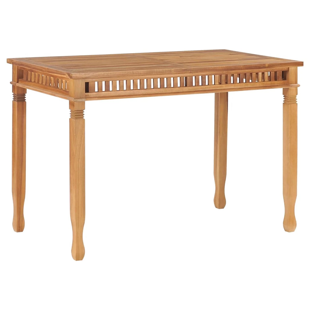Solid Teak Wood Patio Dining Table J4990