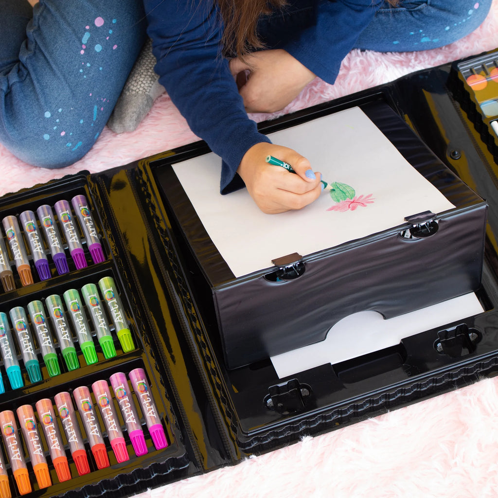 150 Pieces Multifunctional Art Set with Pop-up Easel I296277