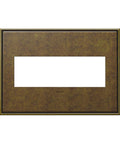 Aged Brass 3-Gang Wall Plate Z530