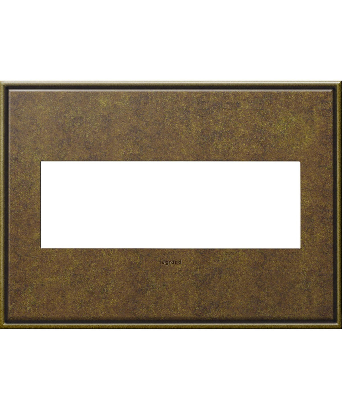 Aged Brass 3-Gang Wall Plate Z530