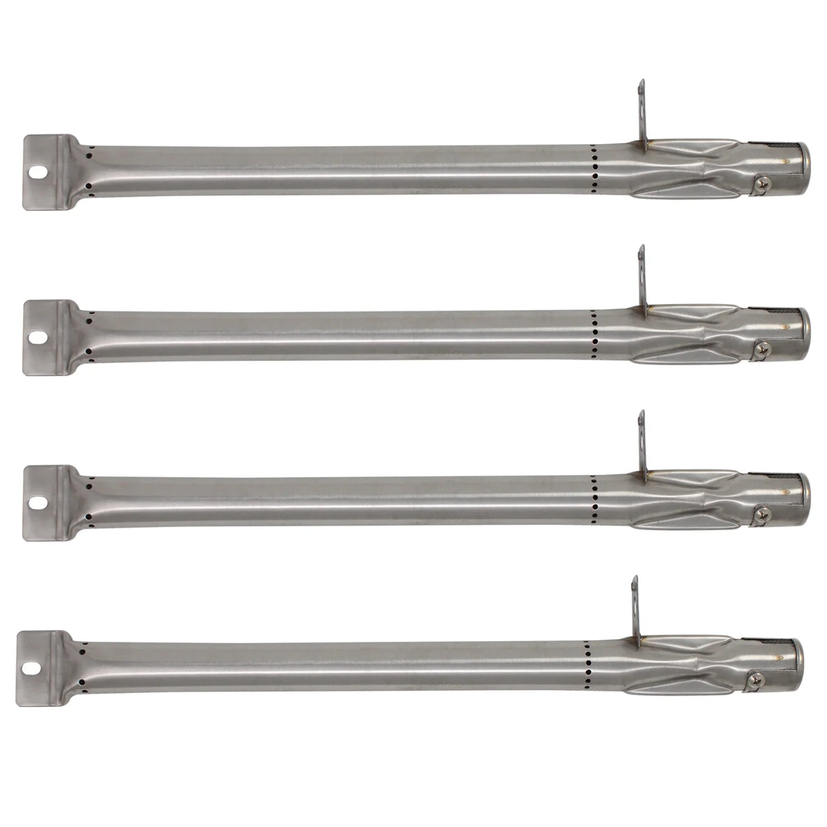 4-Pack Stainless Steel BBQ Gas Grill Tube Burner Replacement Parts L6489