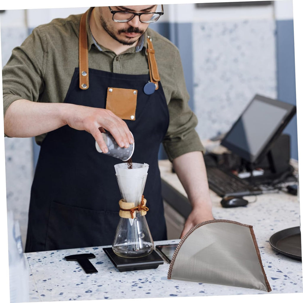 304 Stainless Steel Pour Over Coffee Filter Cone A57024