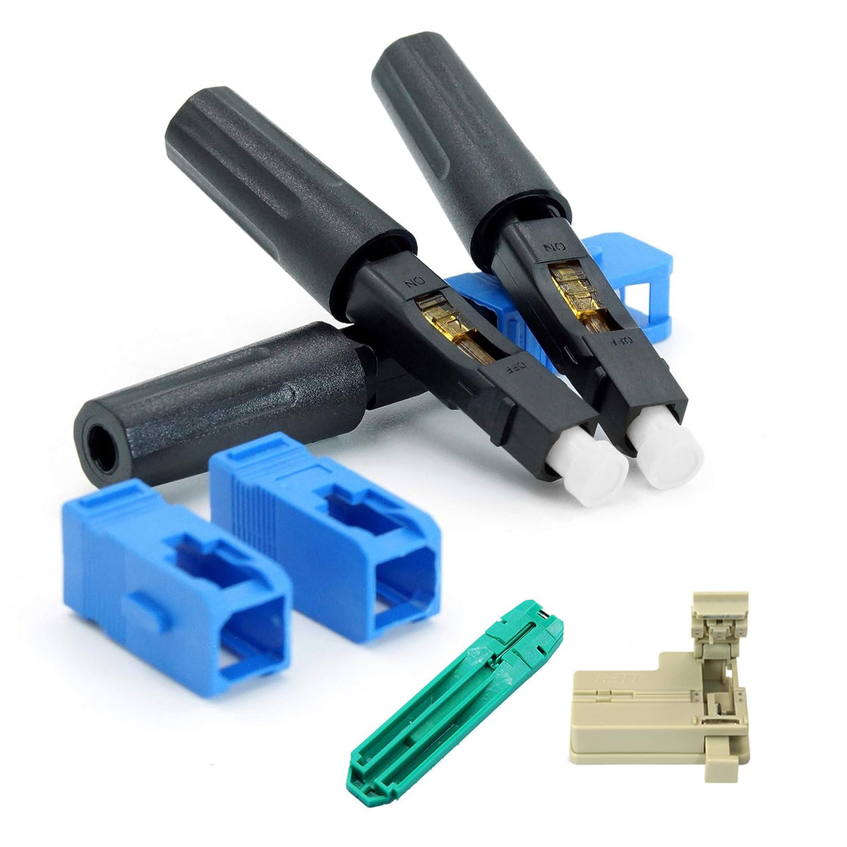 Fiber Optic Quick Connector 100pcs Single Mode W225265