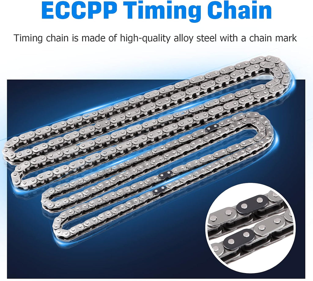 Timing Chain Kit Tensioner Guide Rail Cam Sprocket Crank Sprocket Idler Sprocket M6829