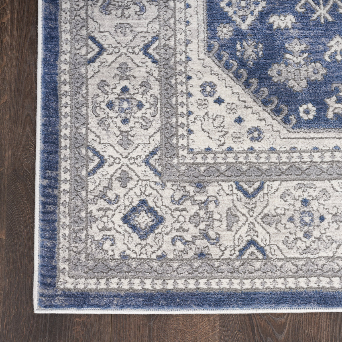 Persian Grey/Navy 8x10 Area Rug P969446