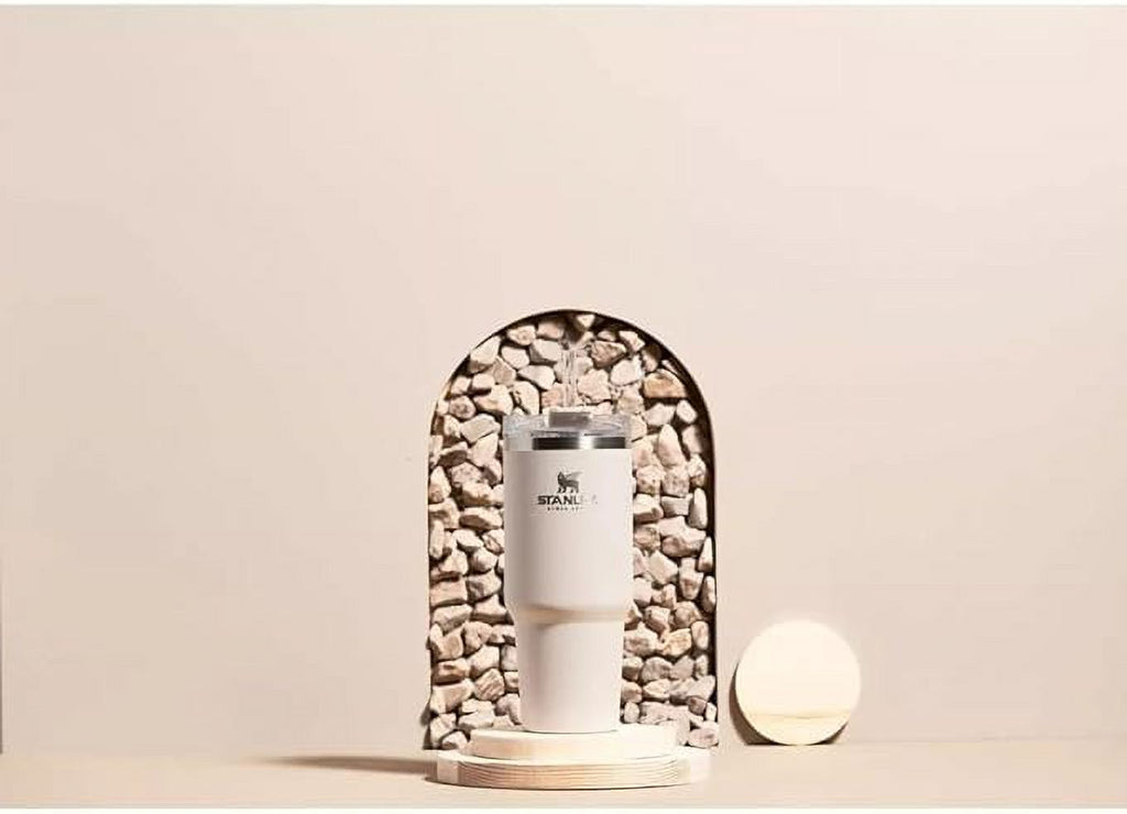 Alpine Beige 30oz Stainless Steel Travel Tumbler H4668