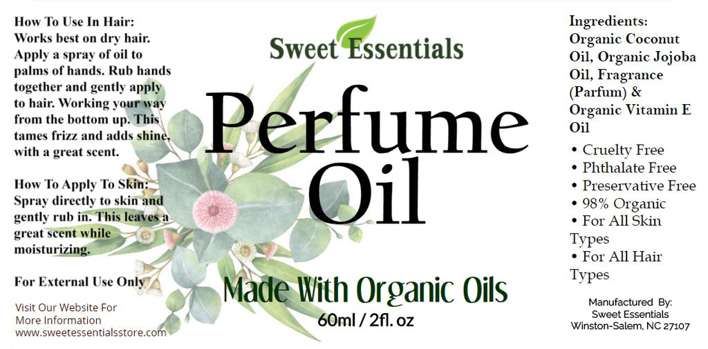 Vanilla Musk Perfume Oil 2oz Spray V996116