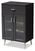 Charcoal/Oak Kitchen Cabinet T56029