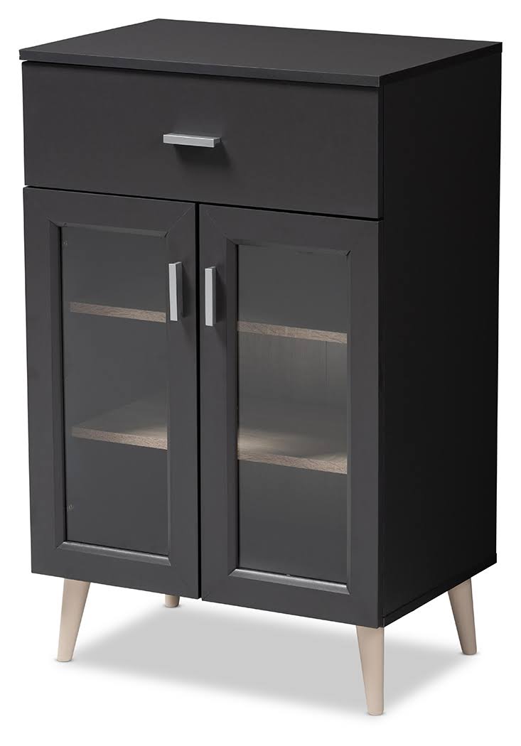 Charcoal/Oak Kitchen Cabinet T56029