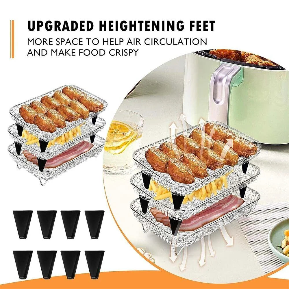 Stainless Steel Air Fryer Rack & Accessories T52921