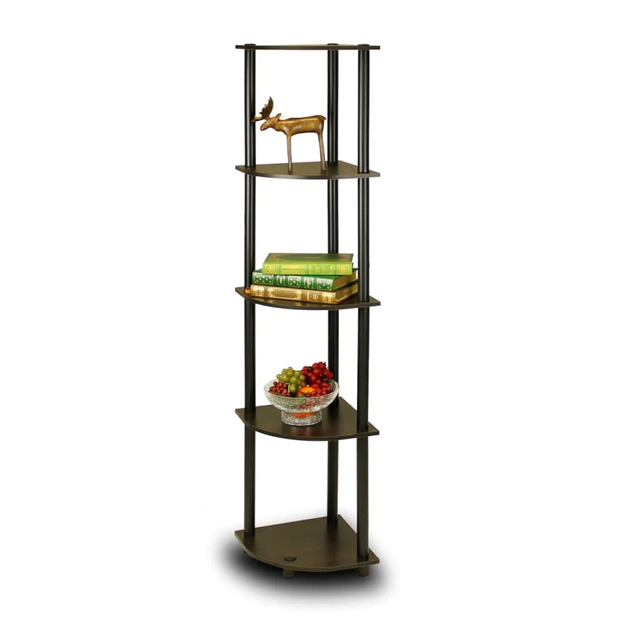 5 Tier Corner Display Rack Shelving Unit X802
