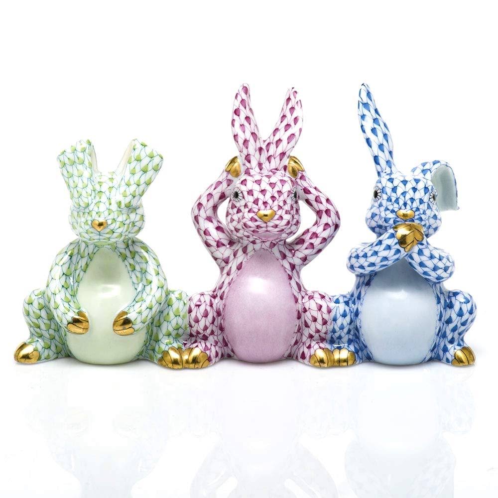 Three Wise Bunnies B675