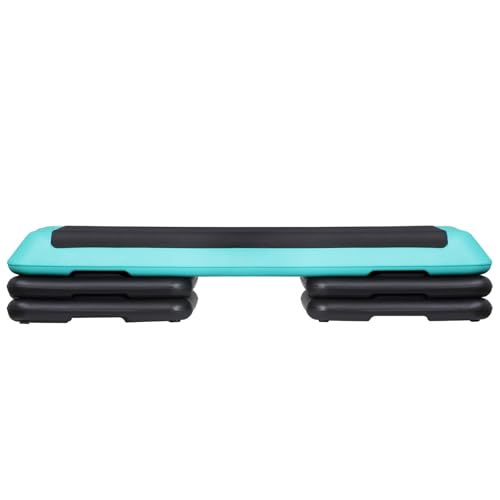 43'' Adjustable Aerobic Step Platform with 4 Stackable Risers S441197